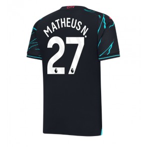 Maillot de foot Manchester City Matheus Nunes #27 Troisième 2023-24 Manches Courte
